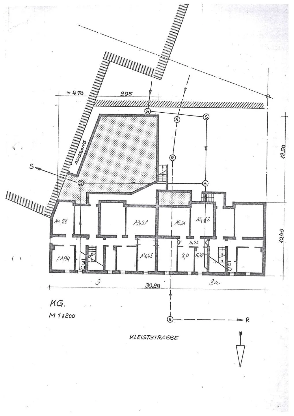 Grundriss Keller