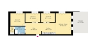 Grundriss Wohnung 6A2 EG mitte - Tradition trifft Moderne mit eigener Terasse!