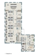 Grundriss 1 Obergeschoss - Bürogebäude Wolfsburg-Sudammsbreite