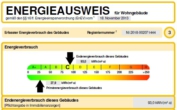 Energiekennwert - möblierte 2-Zimmerwohnung in Wolfsburg-Detmerode