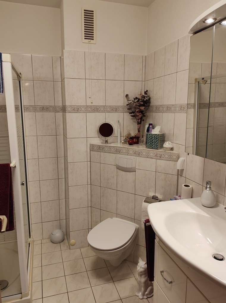 innenliegendes Badezimmer