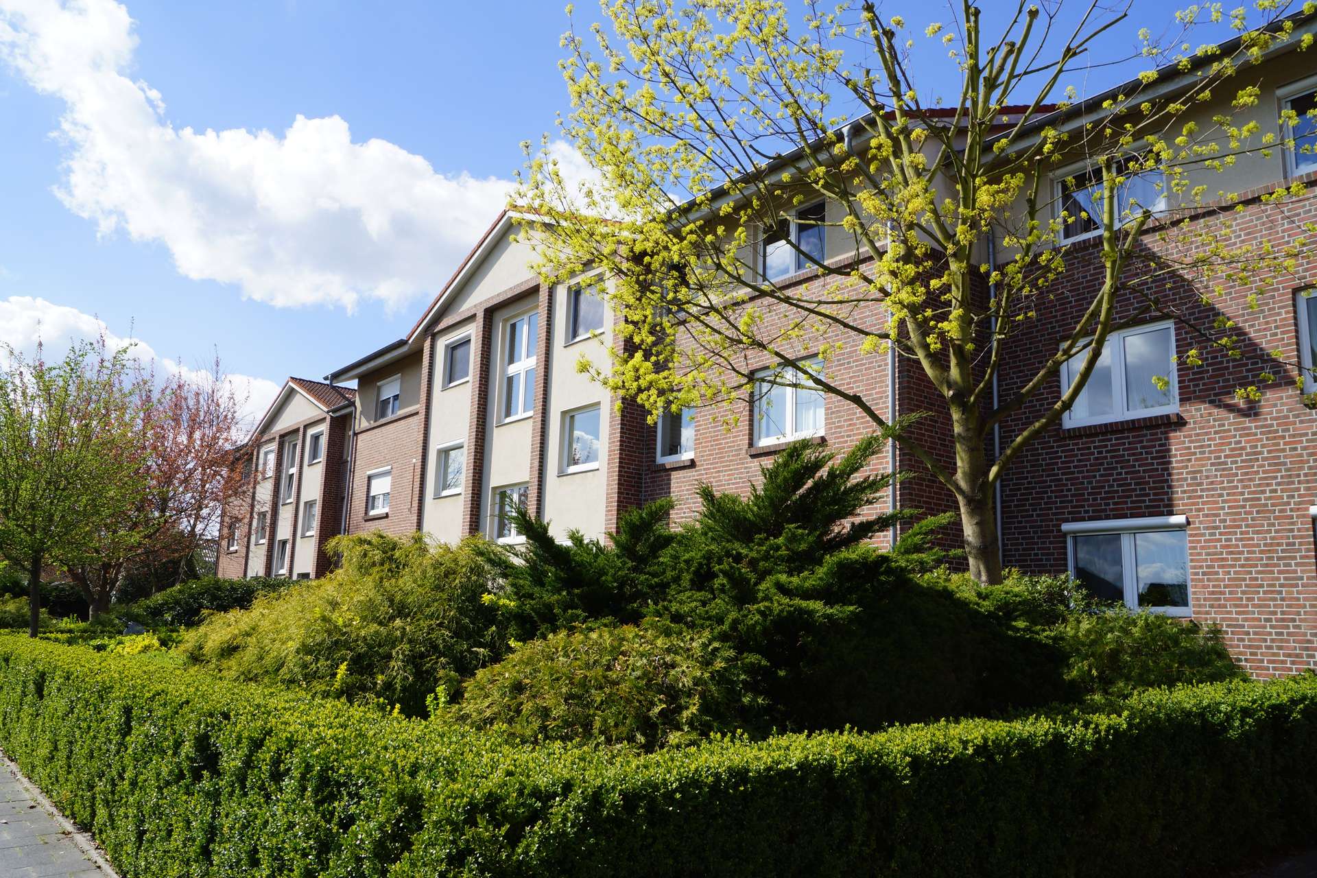 Vorderansicht Hauseingang